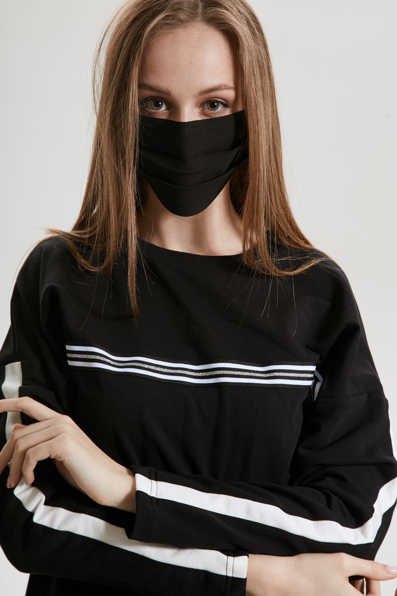 Защитные маски AMORI 1003/100шт. черный