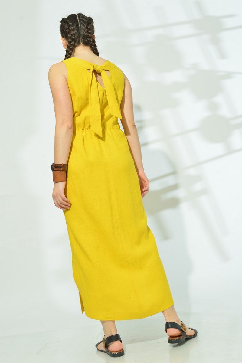 Платье MALI 419-027 желтый