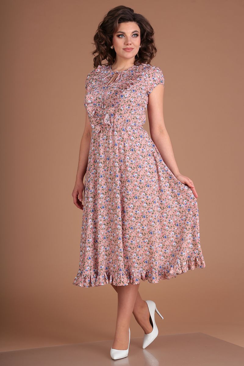 Платье Мода Юрс 2562 розовый
