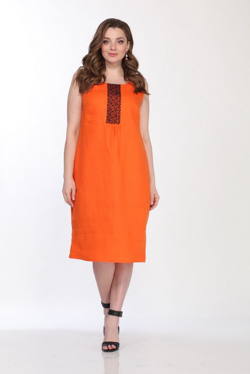 Платье Djerza 1292 оранж