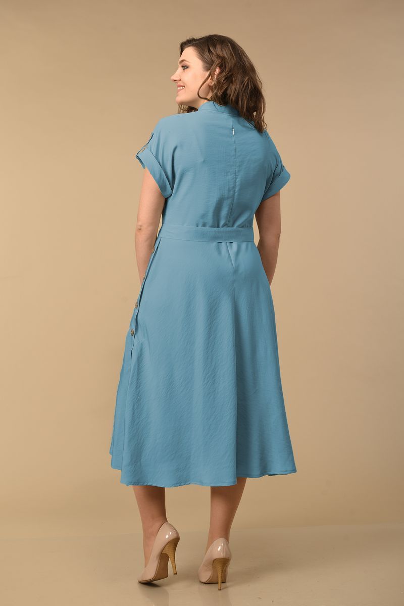 Платье Lady Style Classic 2064/3 морская_волна