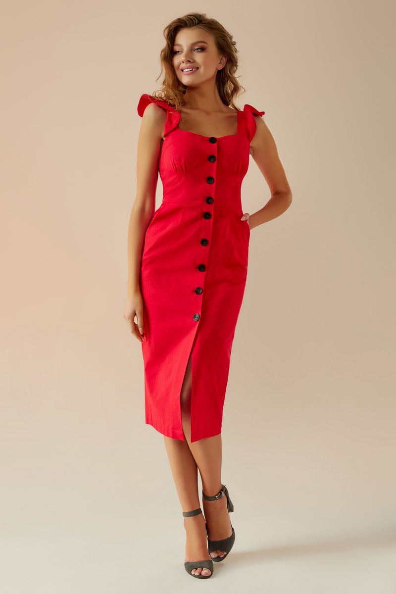 Платье Andrea Fashion AF-2 красный