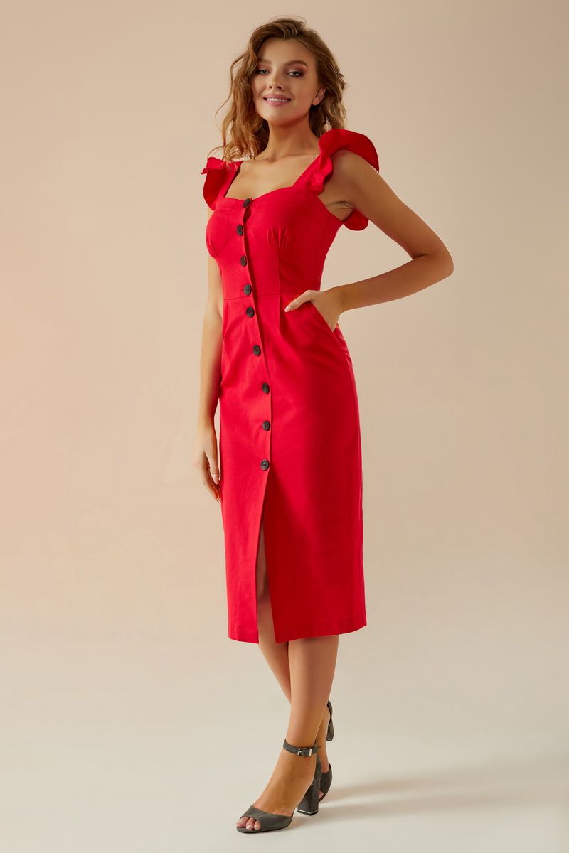 Платье Andrea Fashion AF-2 красный