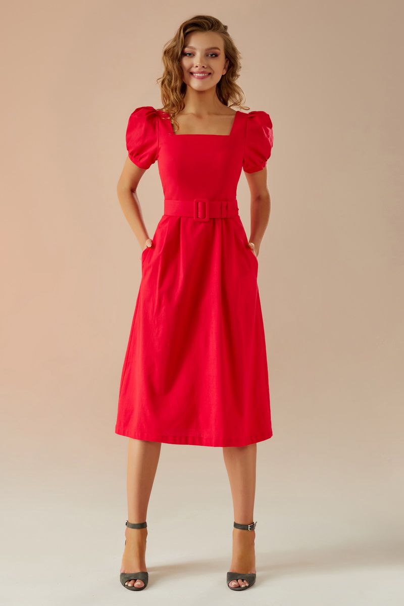 Платье Andrea Fashion AF-14 красный