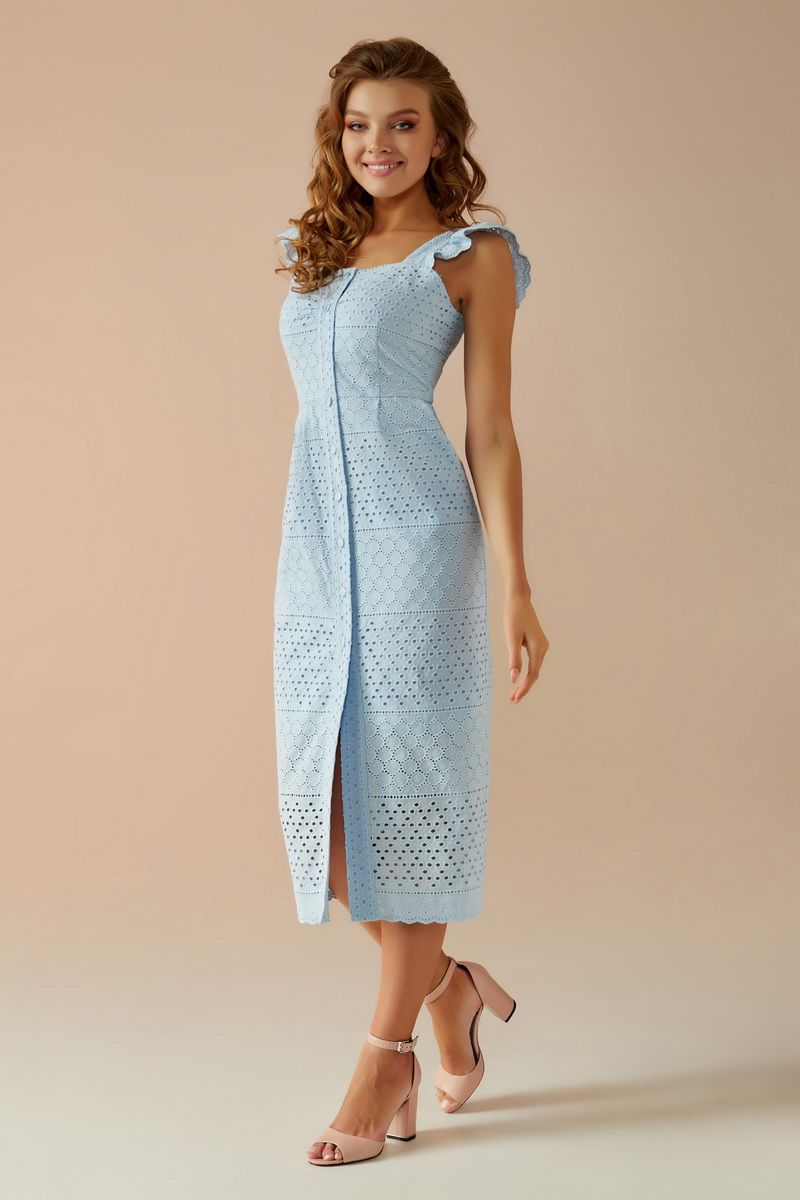 Платье Andrea Fashion AF-15 голубой