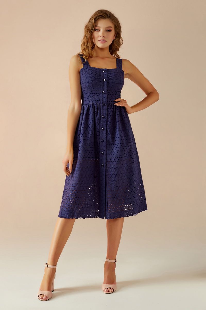 Платье Andrea Fashion AF-16 синий