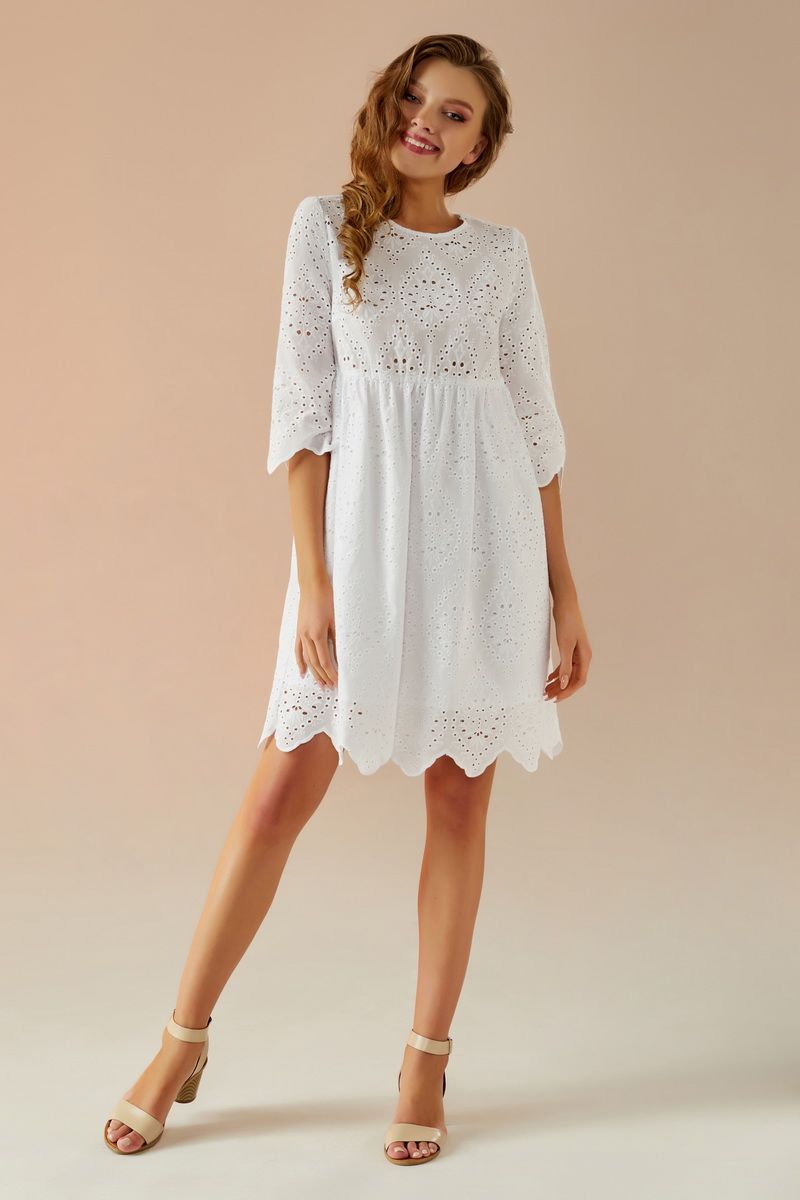 Платье Andrea Fashion AF-19 белый