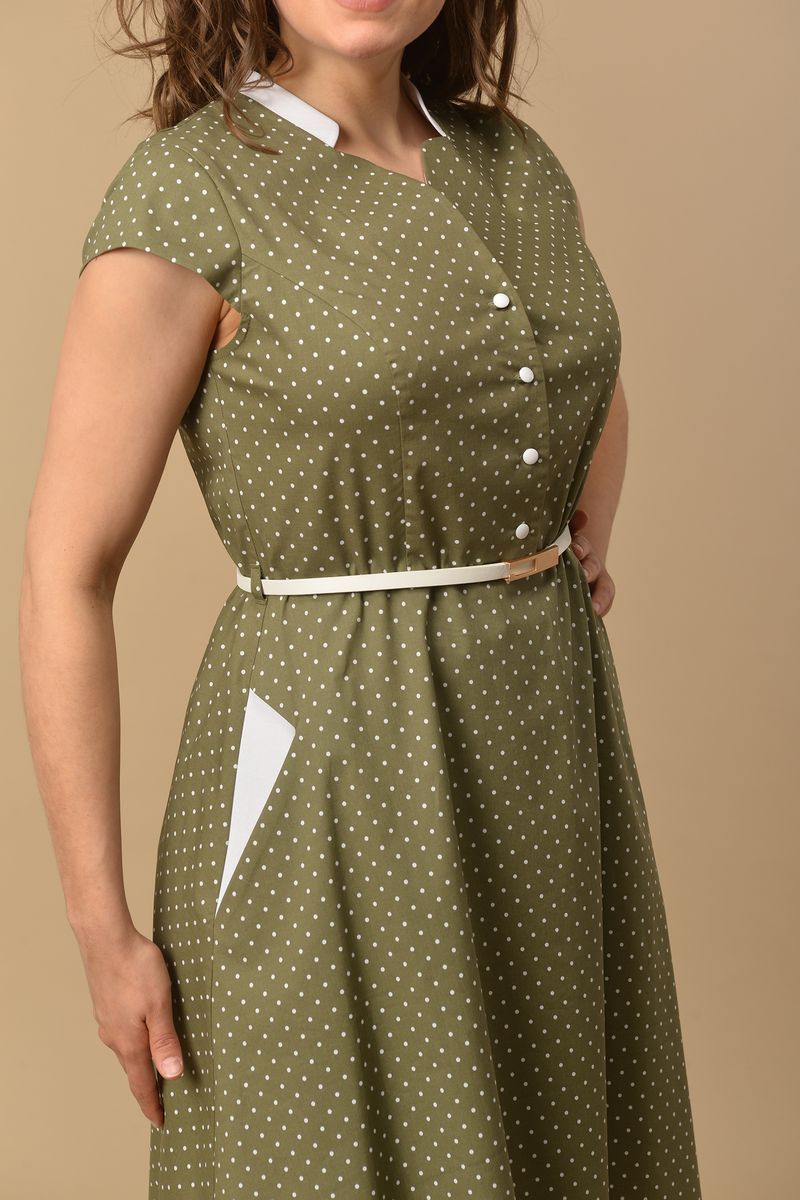 Платье Lady Style Classic 1101/1 зеленый