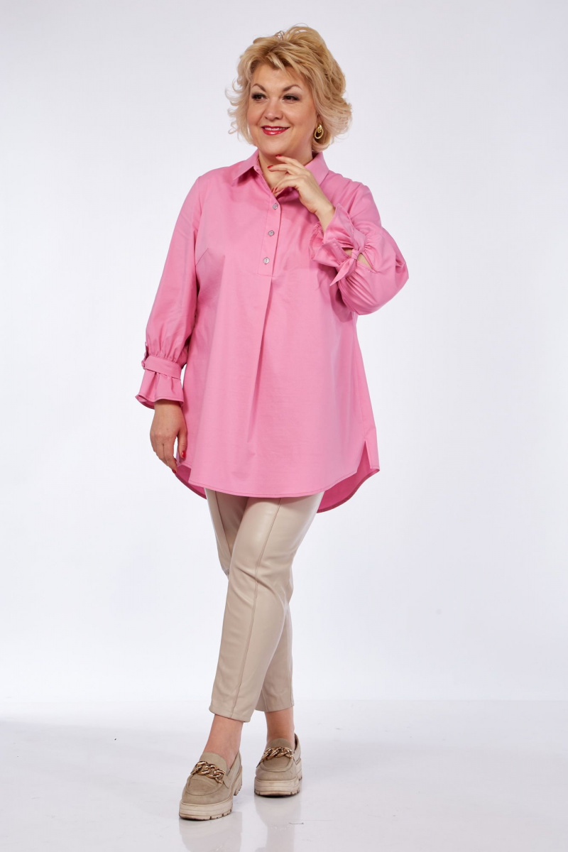 Блузы Djerza 0131 розовый