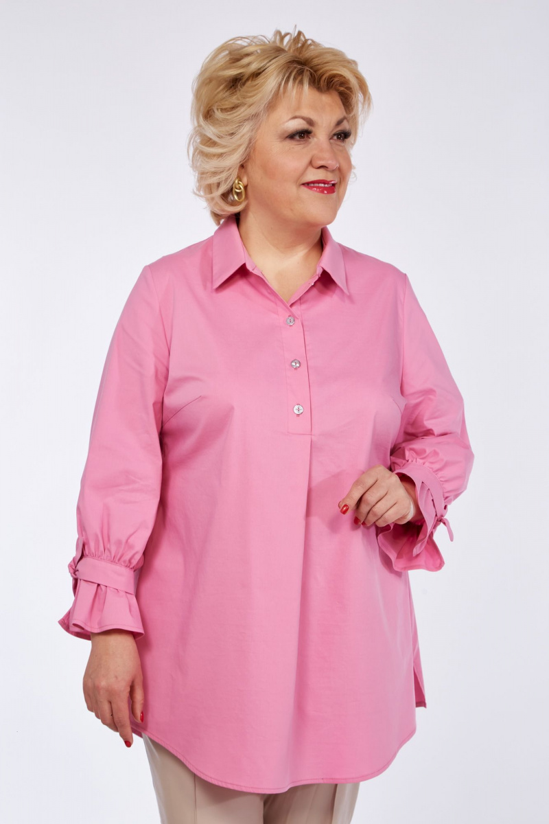 Блузы Djerza 0131 розовый
