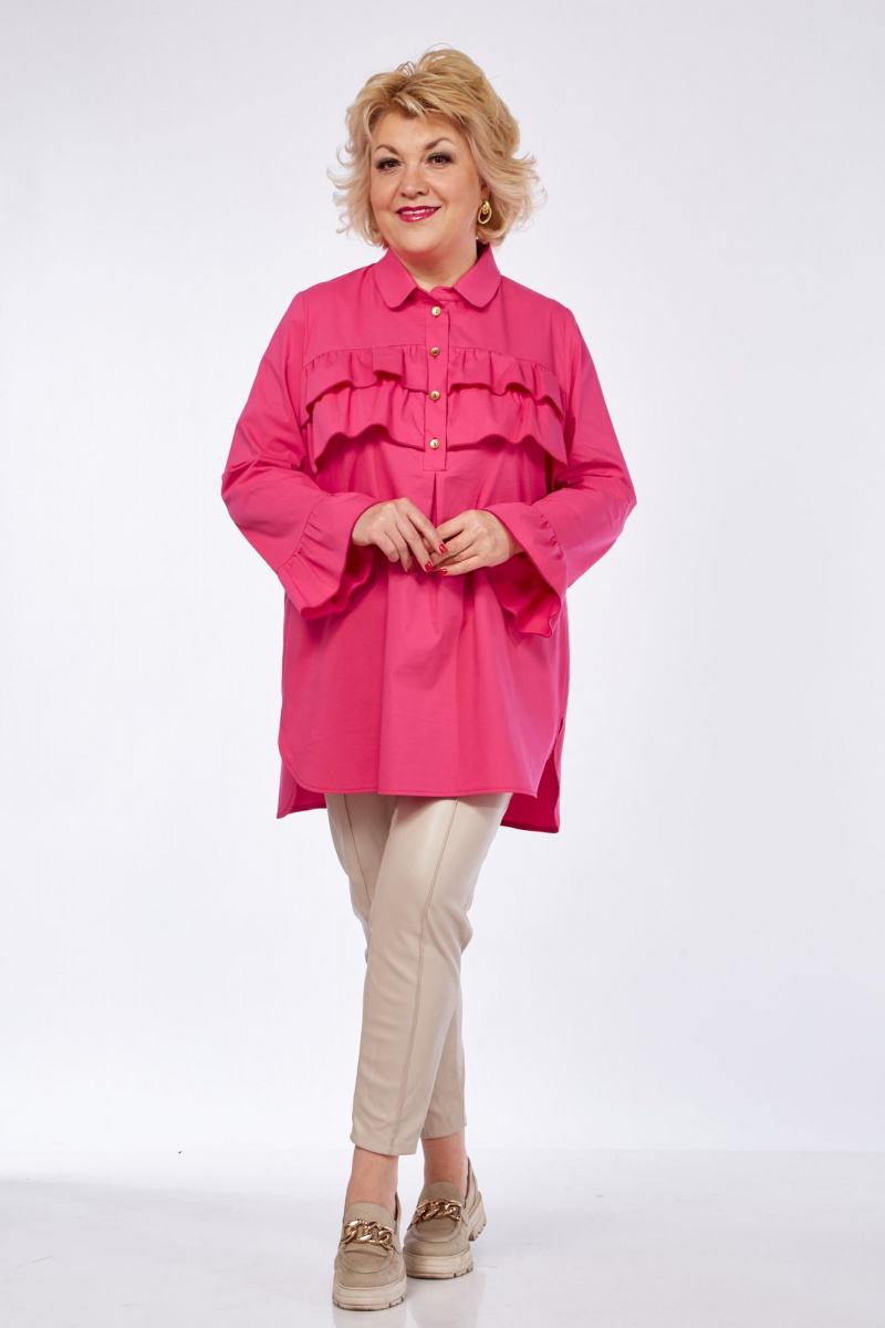 Блузы Djerza 0130 розовый