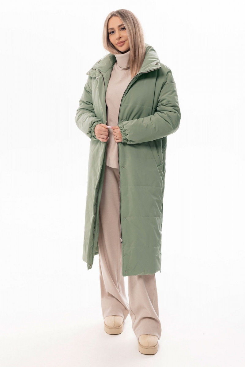 Женское пальто Golden Valley 7138 зеленый