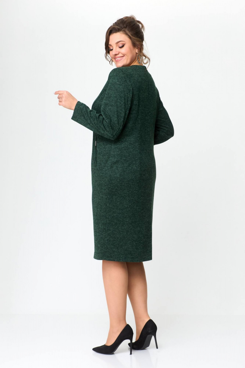 Платья TrikoTex Stil М5916 зелень