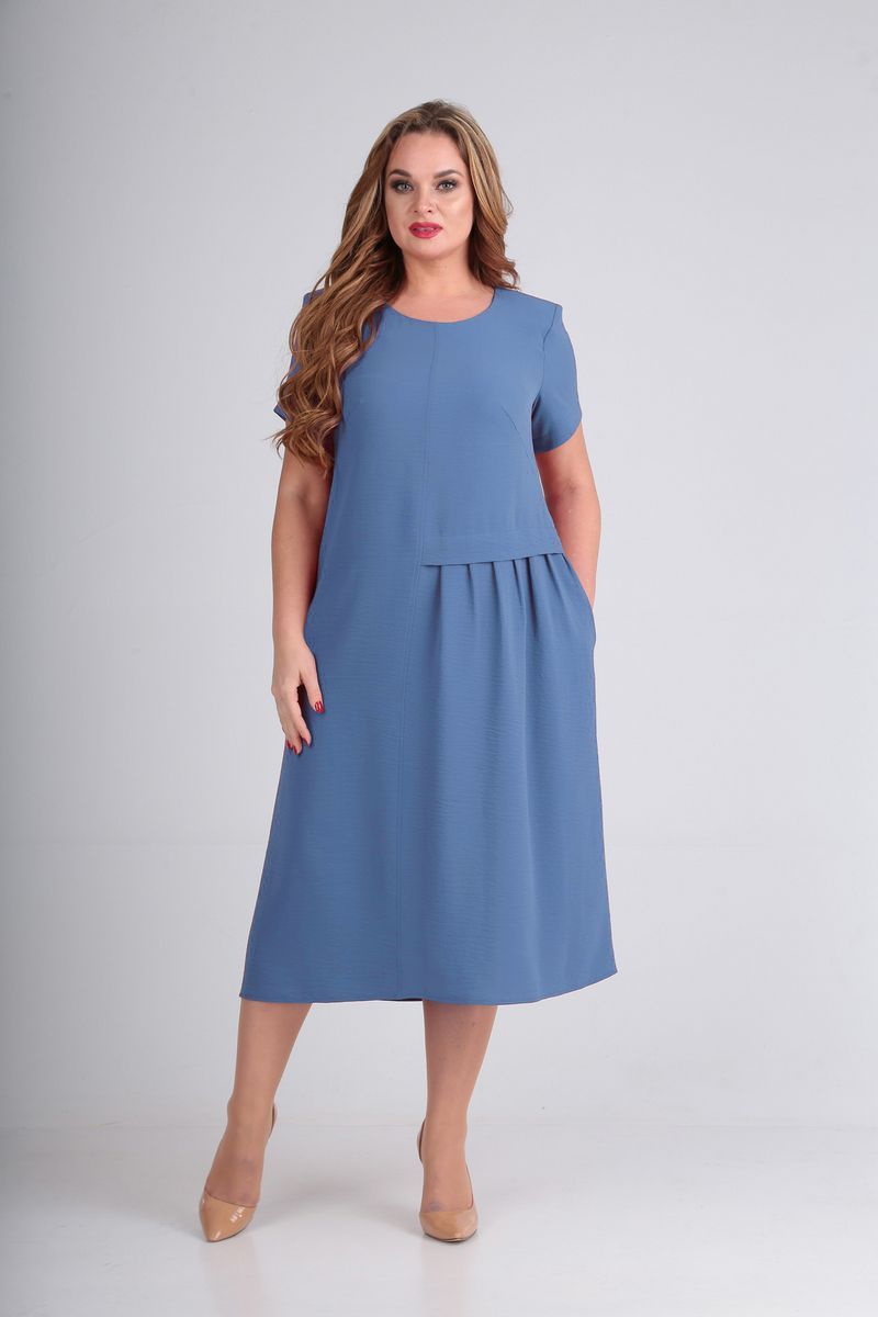 Платье ELGA 01-601 голубой