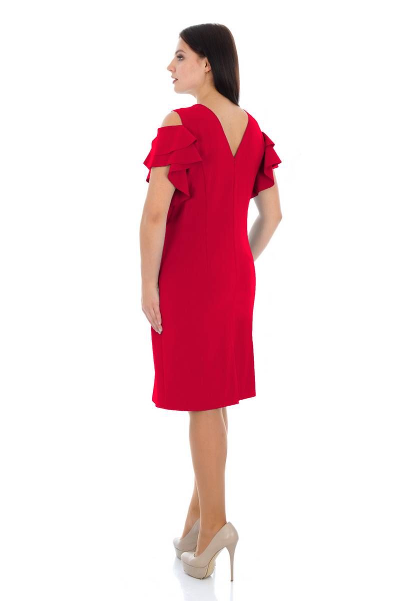 Платье Effect-Style 665 красный