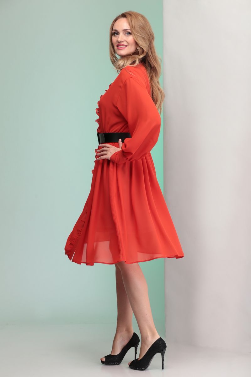 Платье Angelina & Сompany 350 оранжевый