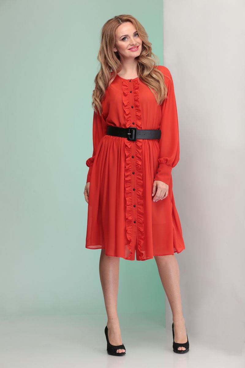 Платье Angelina & Сompany 350 оранжевый