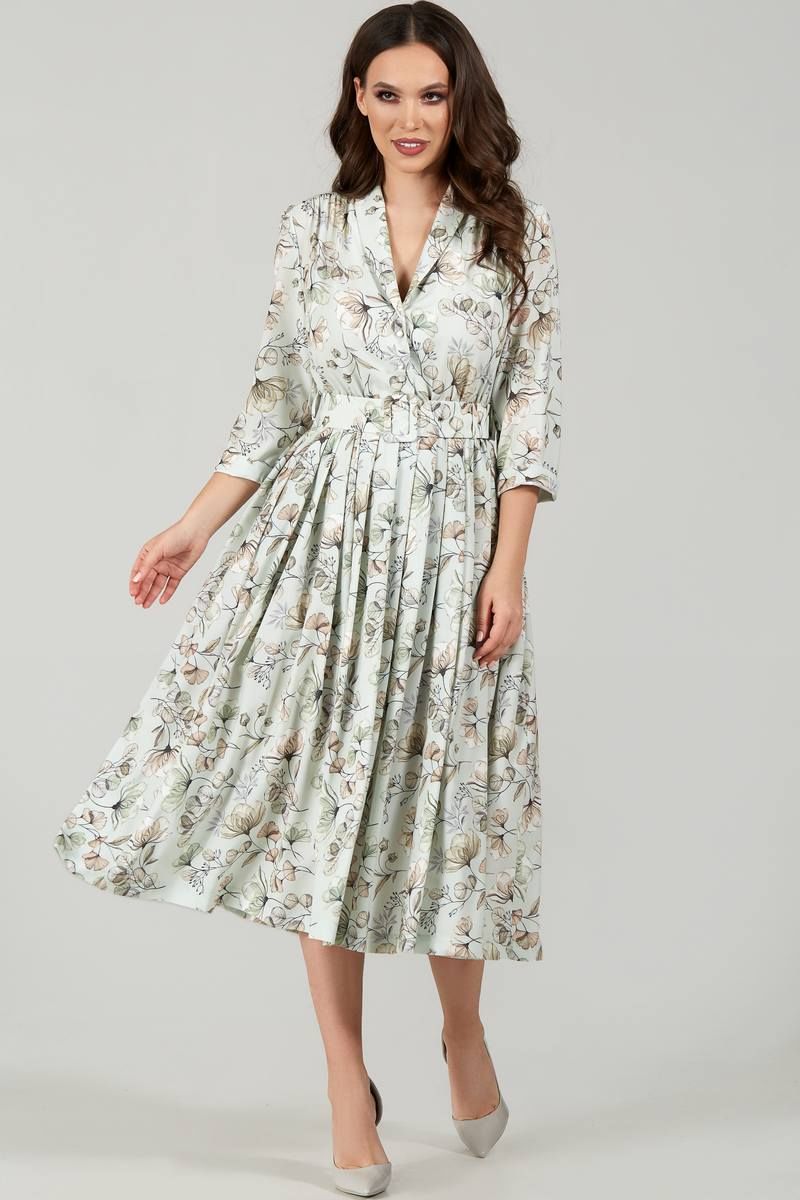 Платье Teffi Style L-1425 мятный
