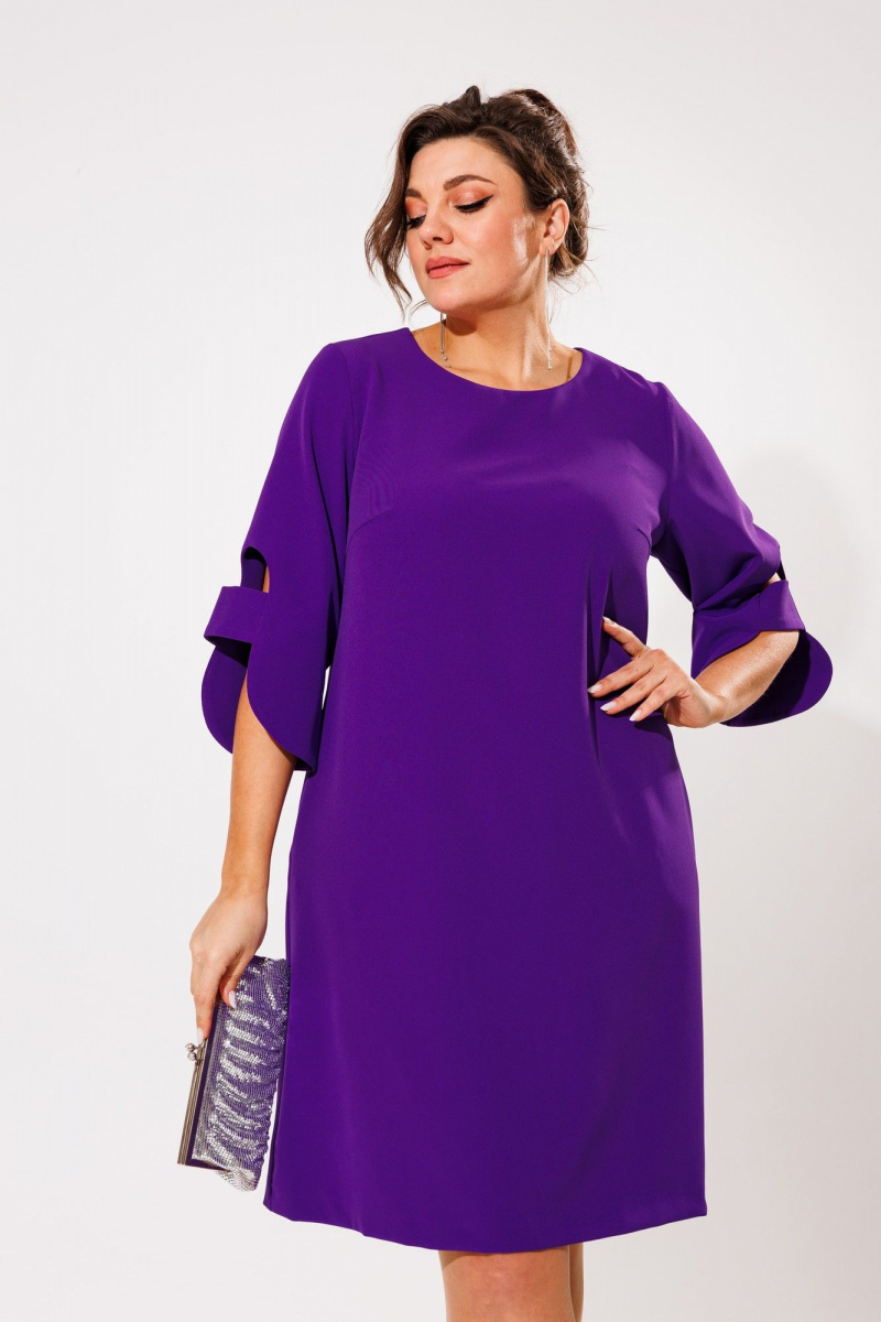 Платья Anelli 1447 фиолетовый