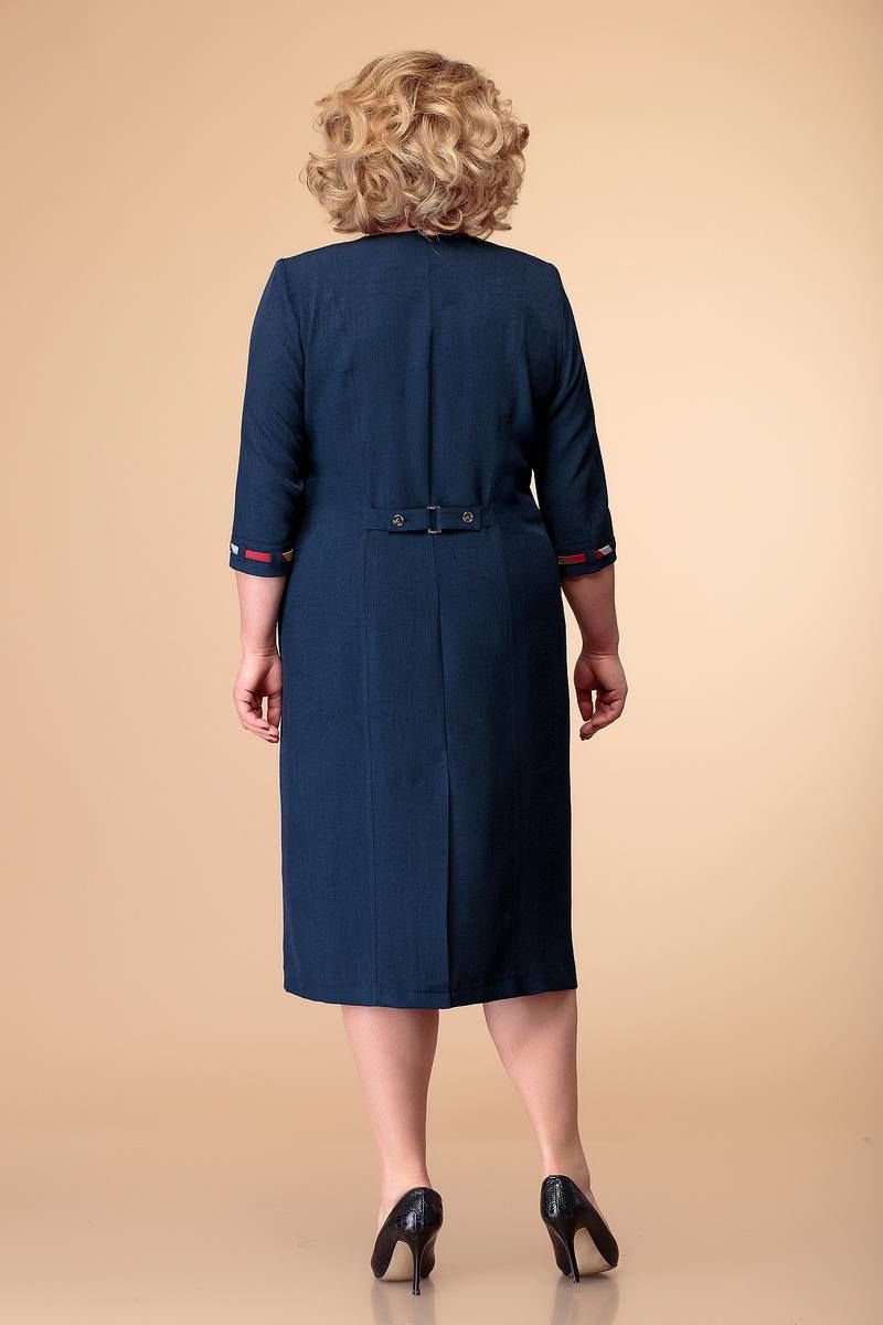 Платье Romanovich Style 1-051 синие_тона