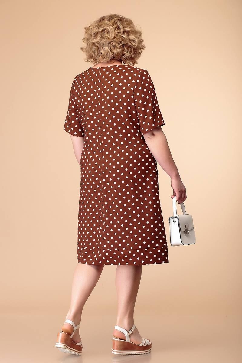 Платье Romanovich Style 1-1182 коричневый