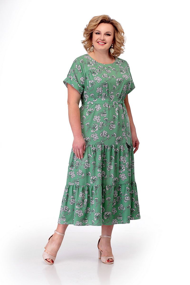 Платья Мишель стиль 860 зеленый