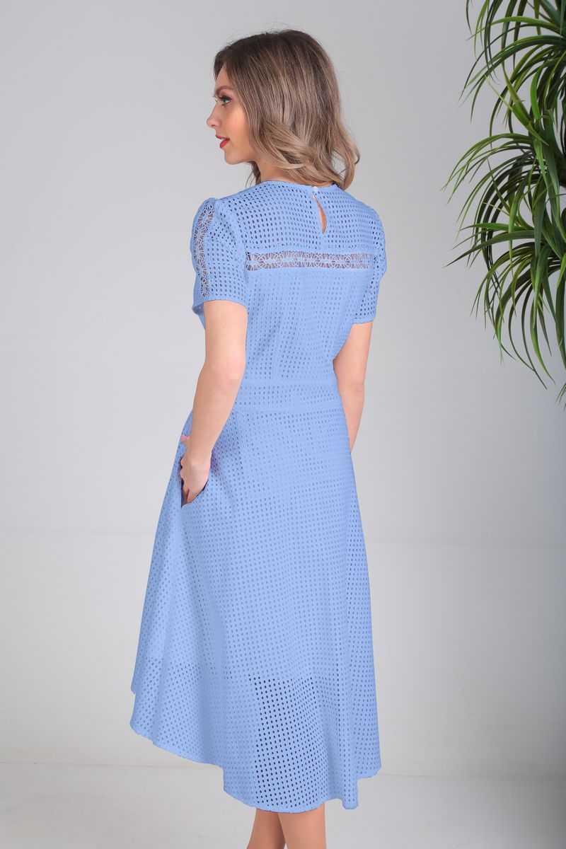Платье SandyNa 13420 голубой