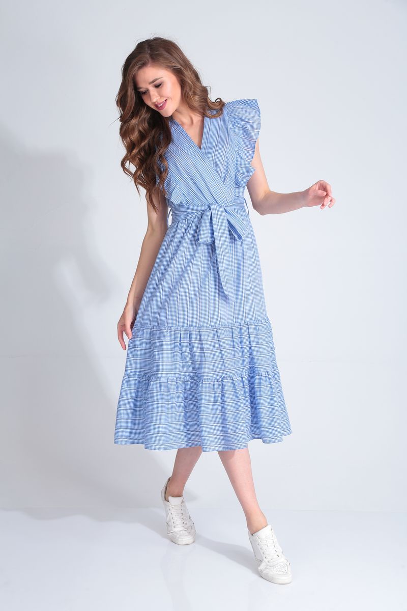 Платье Karina deLux B-279 голубой