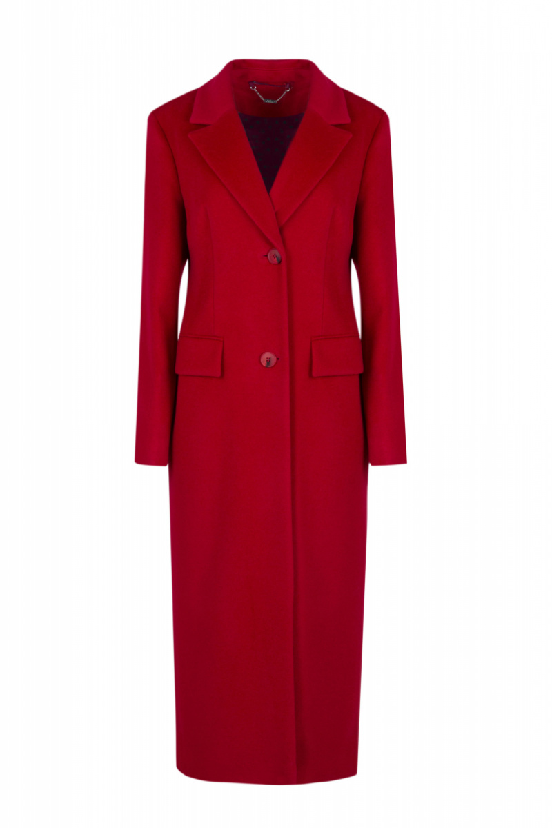 Женское пальто Elema 1-188-170 красный