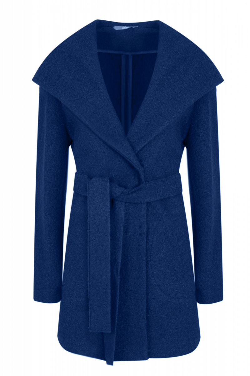 Женское пальто Elema 1-271-164 василёк