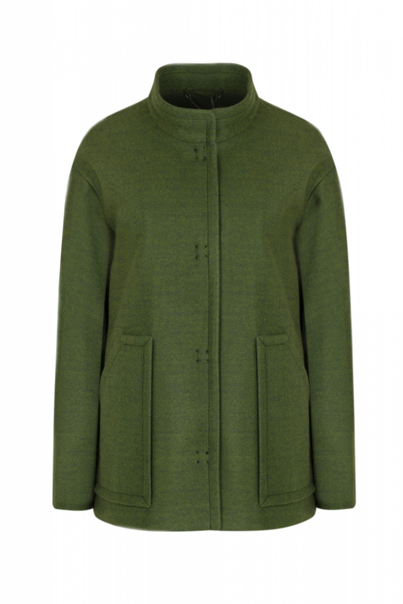 Женское пальто Elema 1-272-164 зелёный