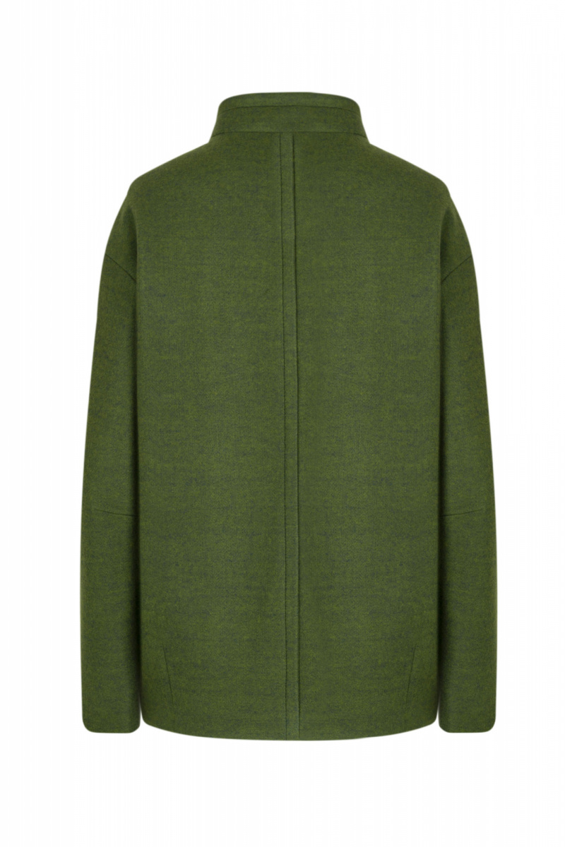 Женское пальто Elema 1-272-164 зелёный