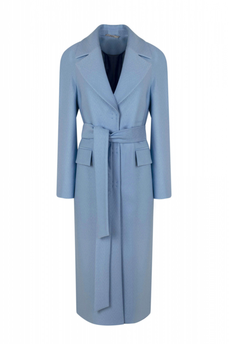 Женское пальто Elema 1-424-164 голубой