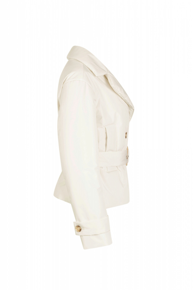 Женская куртка Elema 4-13027-1-170 молоко