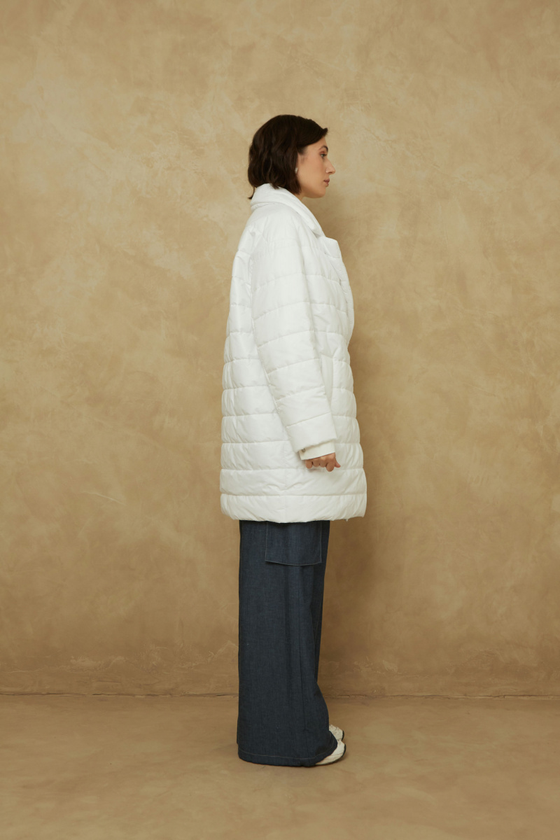 Женское пальто Elema 5-101-170 белый