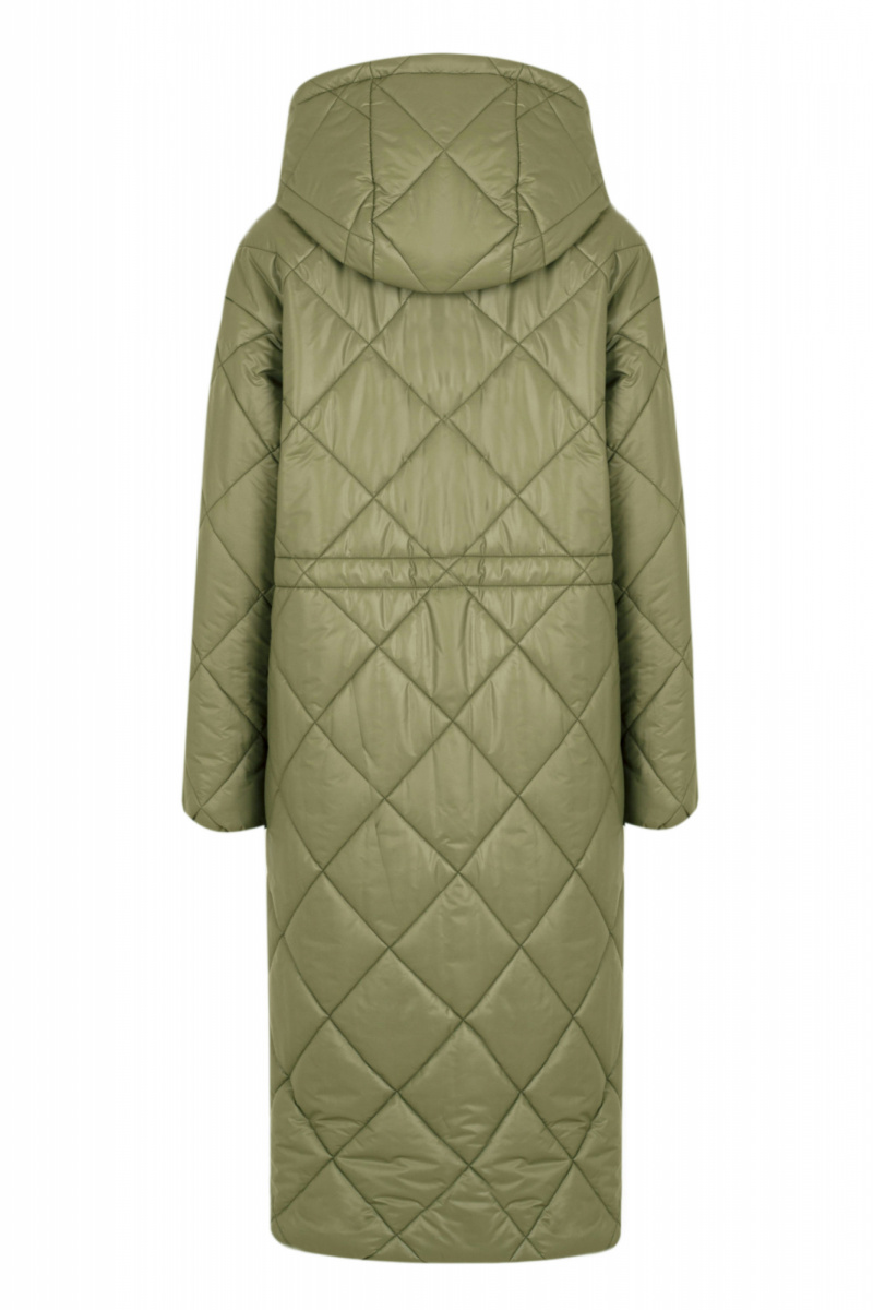 Женское пальто Elema 5-597-164 олива