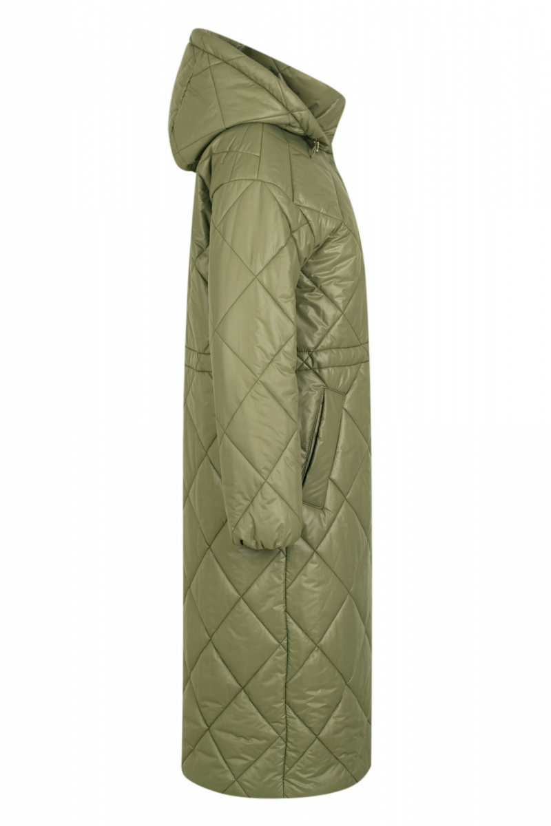 Женское пальто Elema 5-597-170 олива