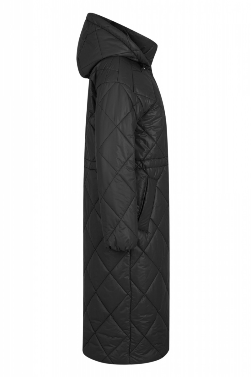 Женское пальто Elema 5-597-170 чёрный