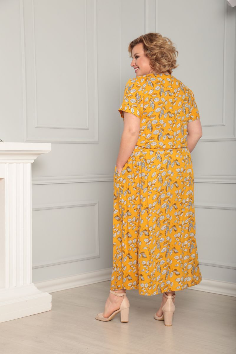Платье LadisLine 1089 желтый