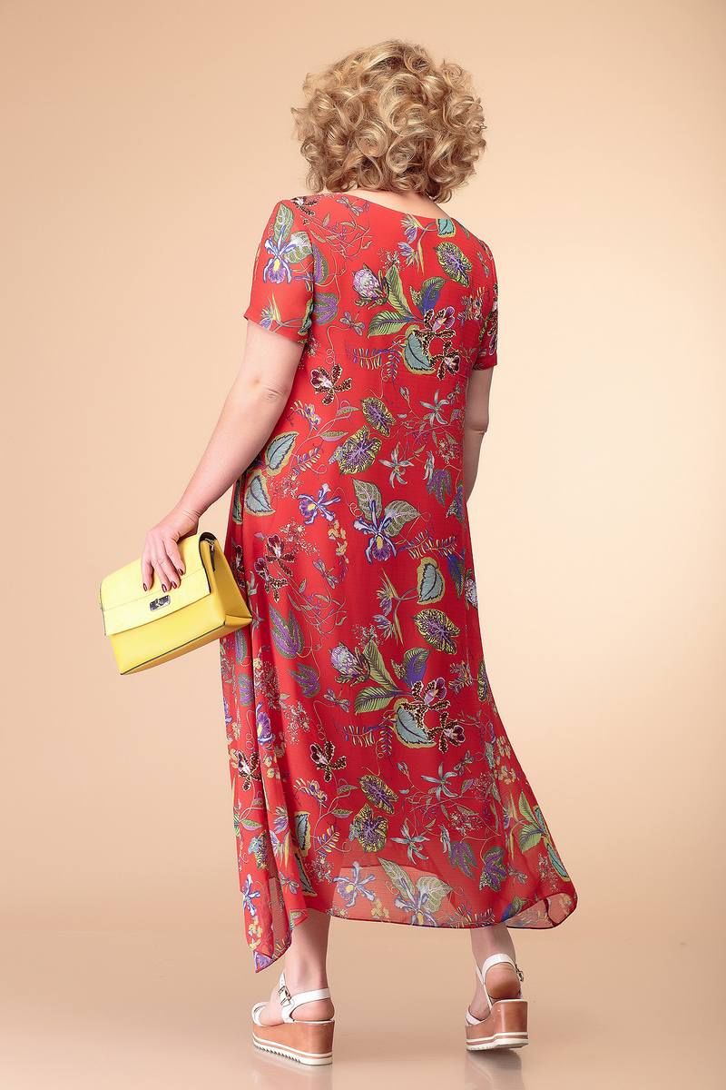 Платье Romanovich Style 1-1332 красный_1