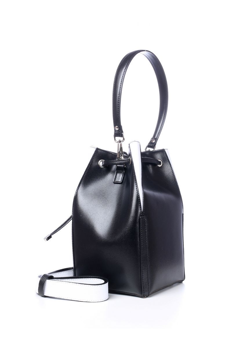 Женская сумка Galanteya 53218 черный/белый