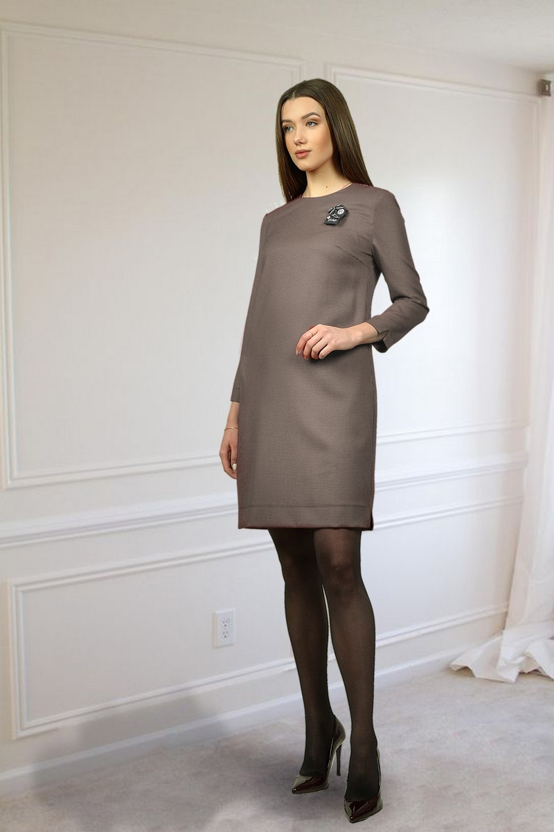 Платье Talia fashion Пл-078 серый