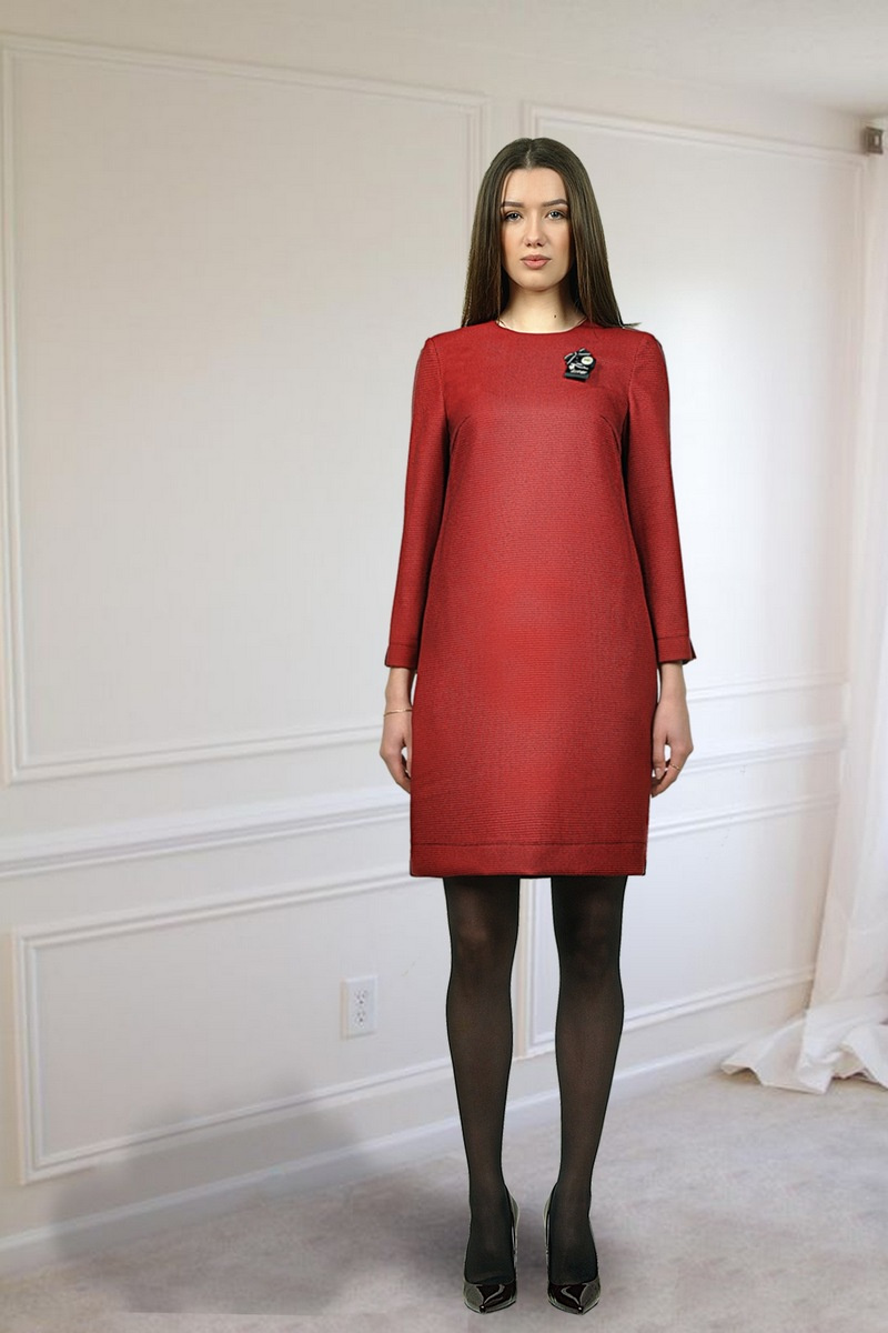 Платье Talia fashion Пл-078 красный