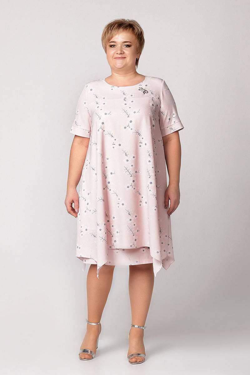 Платье Соджи 187 розовый