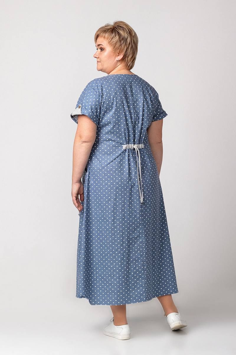Платье Соджи 431 голубой