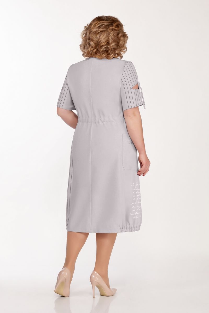 Платье Tellura-L 1497 серый