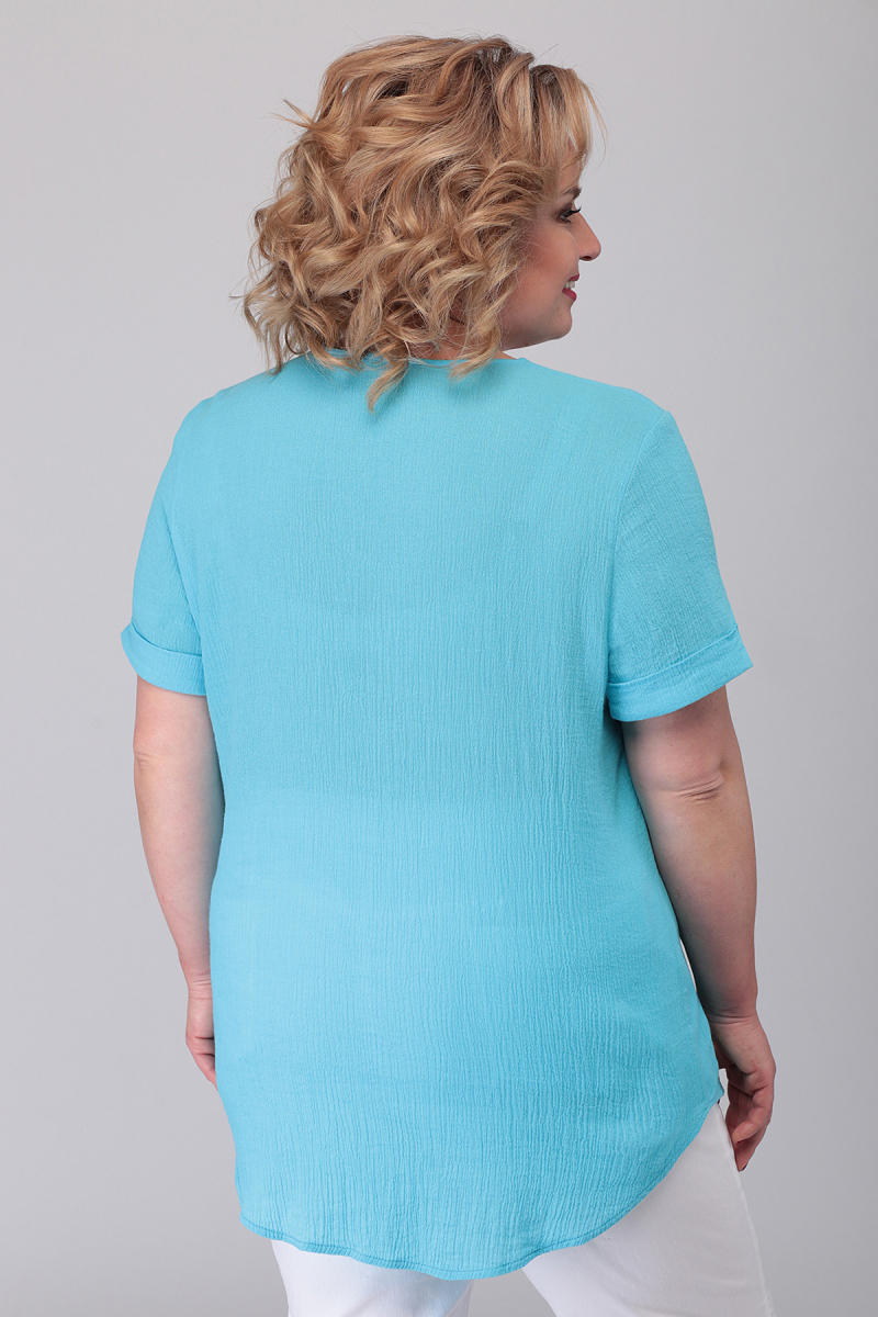 Блузы Algranda by Новелла Шарм А3560-голубая