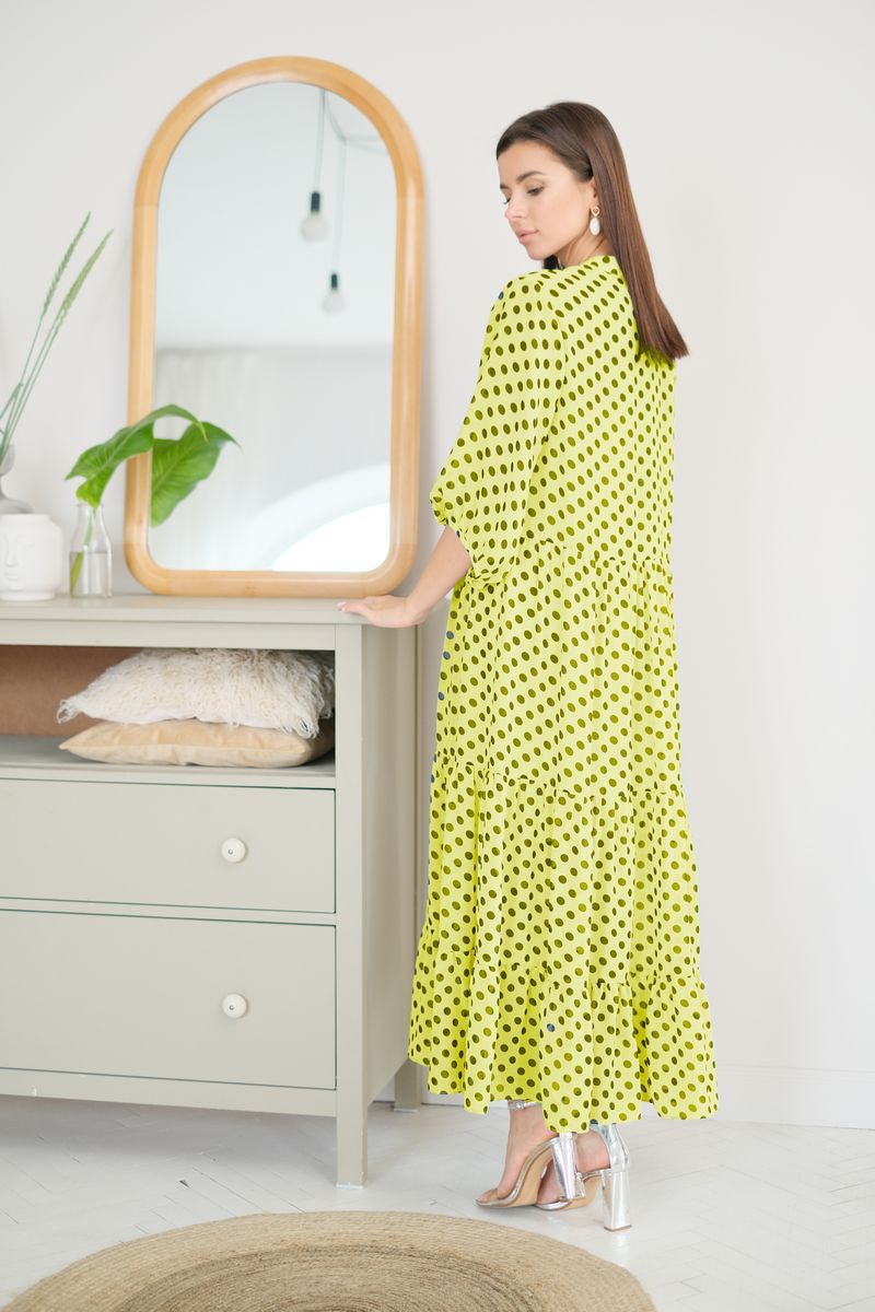 Платье LadisLine 1228 лимонный