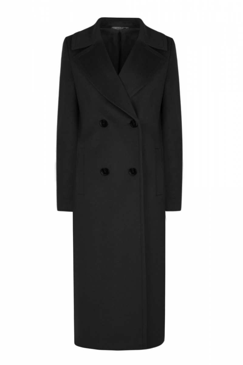Женское пальто Elema 1-771-170 чёрный