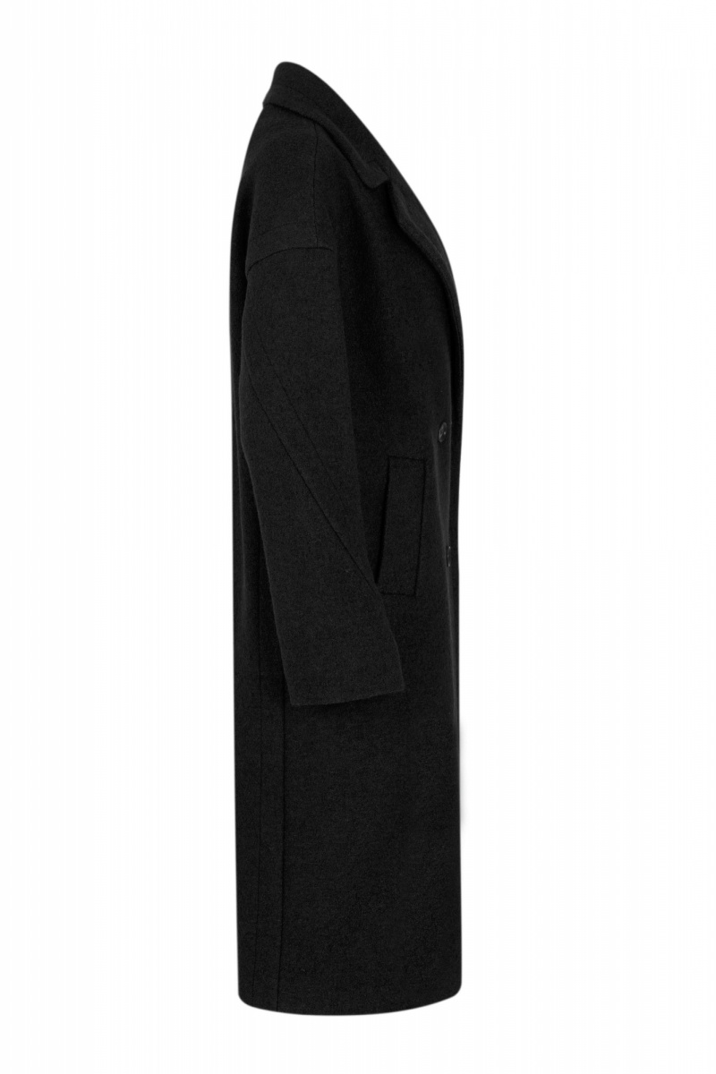 Женское пальто Elema 1-94-164 чёрный